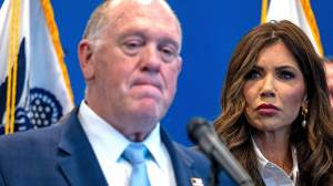 Tom Homan and Kristy Noam