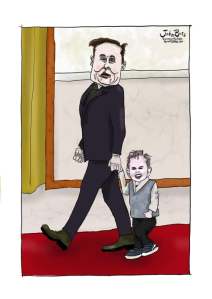 "It’s so nice to see the president back on the world stage with his father." John Buss, @repeat1968