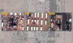 mages of damage to Camp Buehring in Kuwait, released and annotated by Iranian state-affiliated media. Washington Post illustration; Center row Iranian state-affiliated media Background Planet, with Post&nbsp;annotation